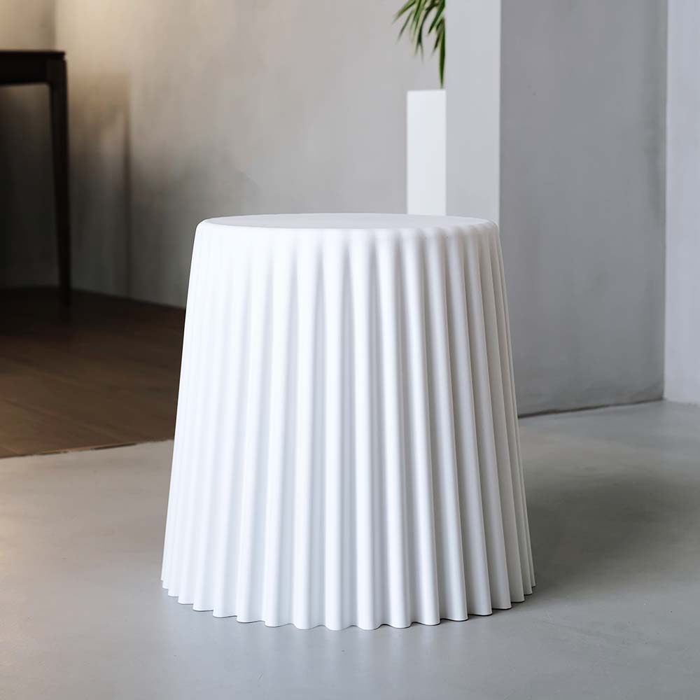Cupcake Foot Stool - White - Set of 2