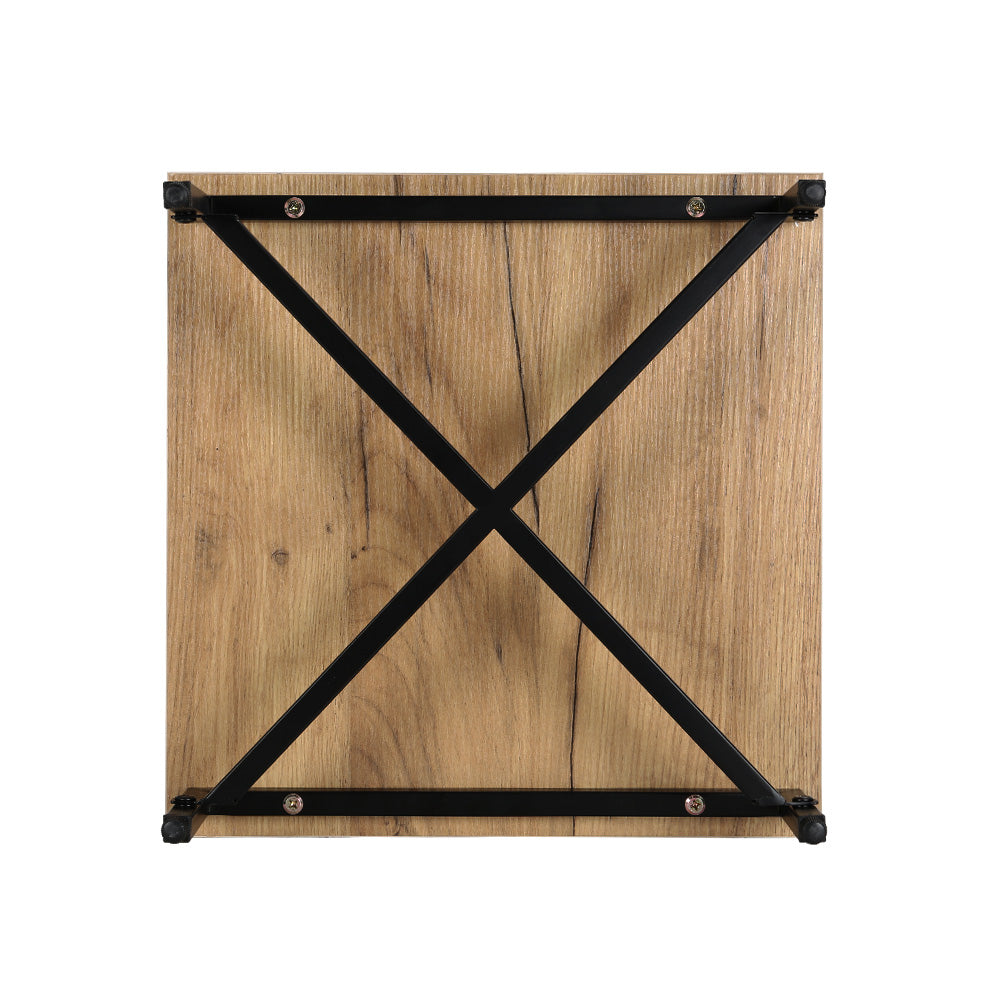 Kravu Rust Oak Bedside Table