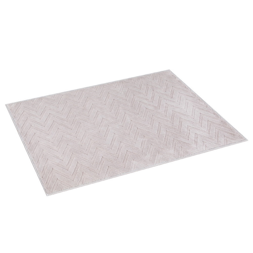 Azul Floor Rug 120x160cm - Pinkish Grey