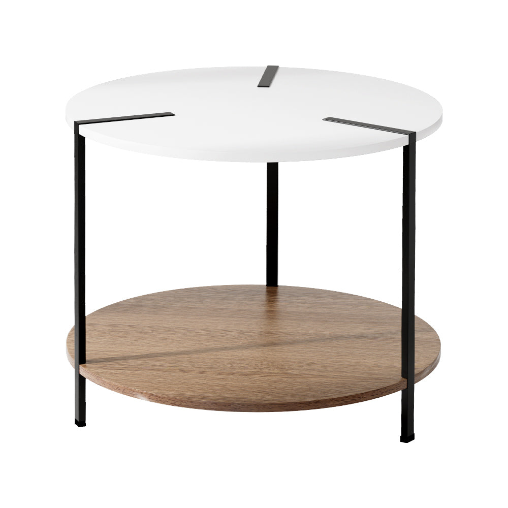 White Cedric Coffee Table - 60cm