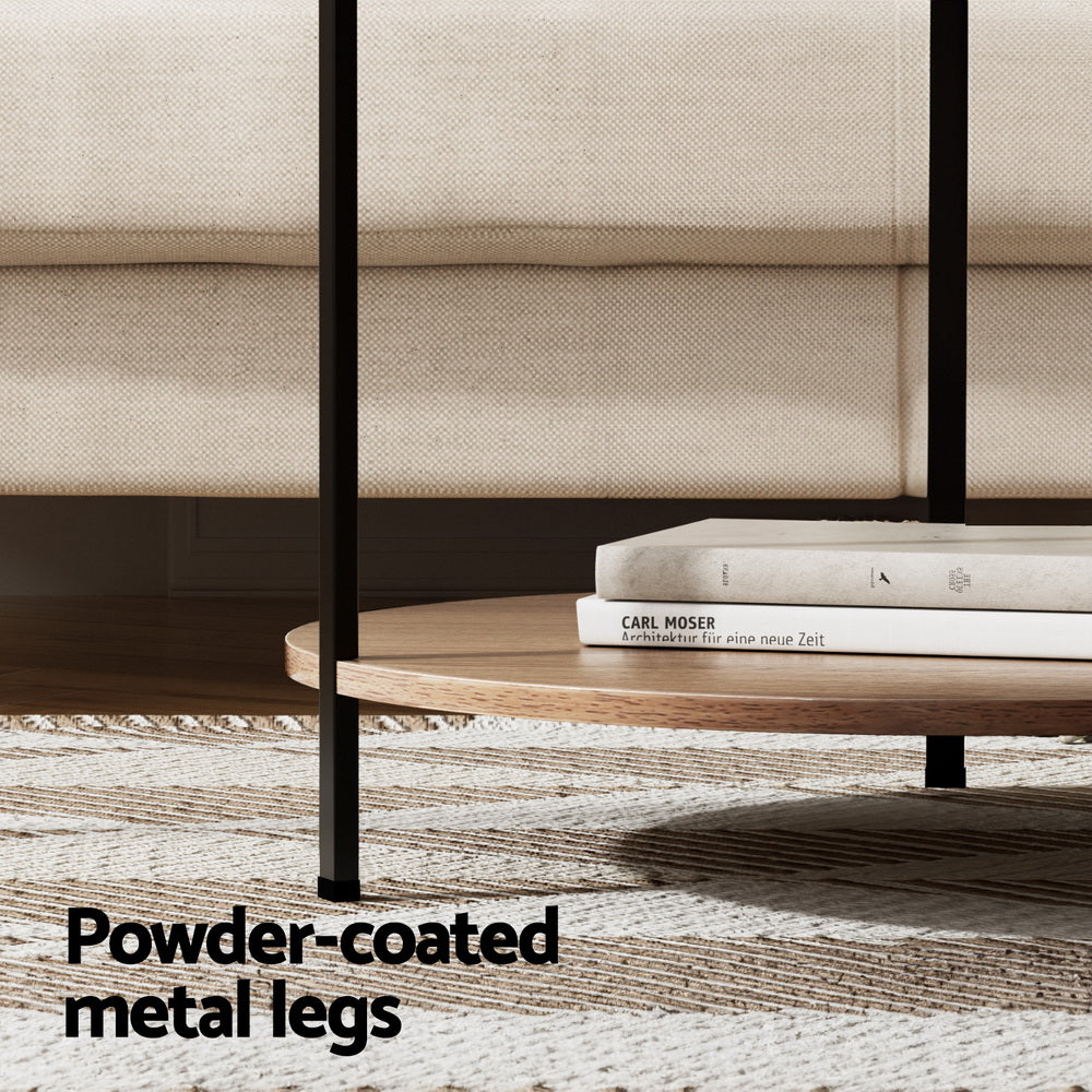 White Cedric Coffee Table - 60cm