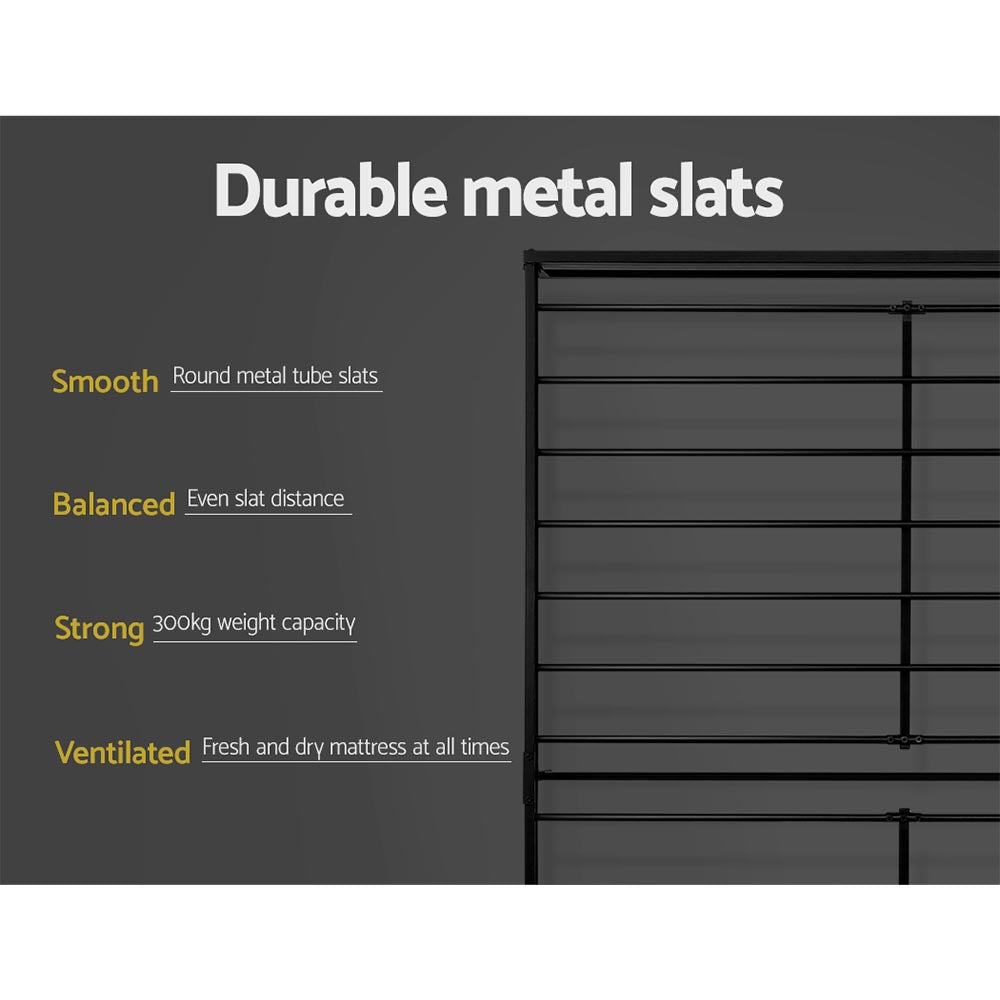 Dane Metal Bed Frame - Double