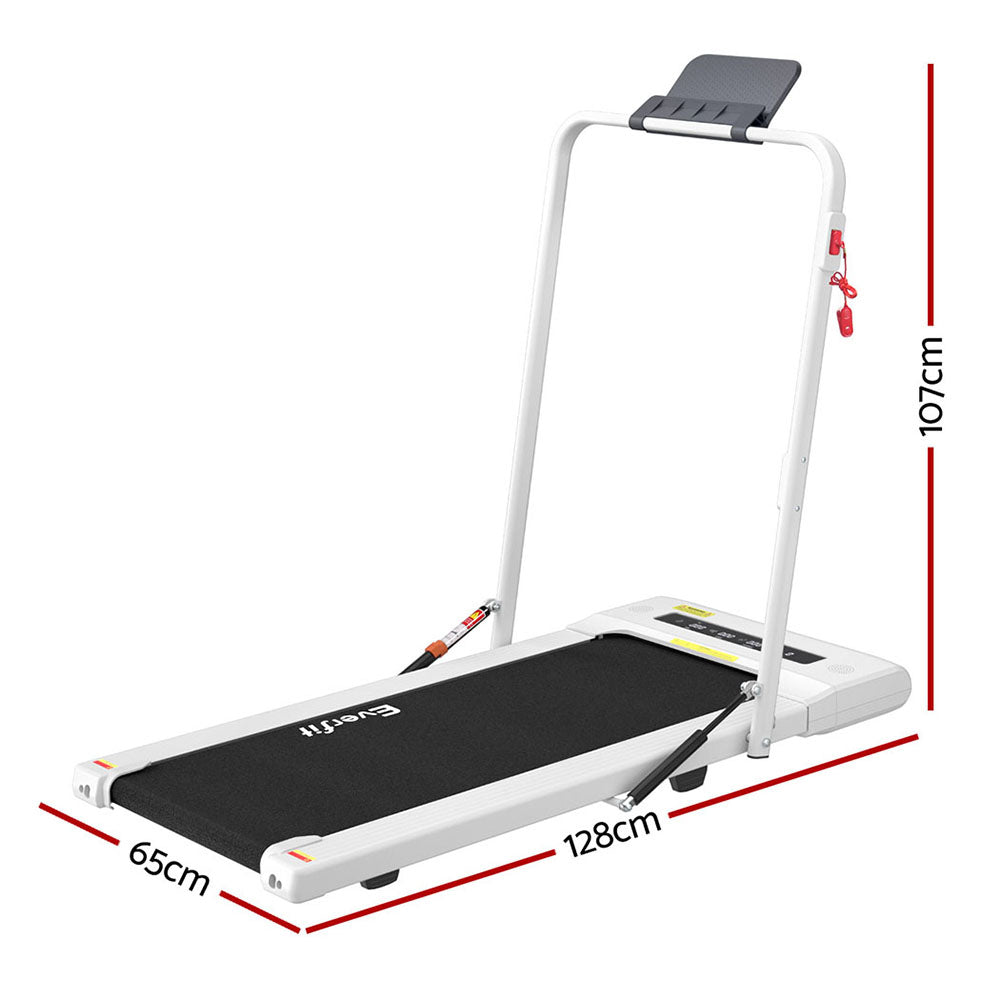 Everfit Treadmill & Electric Walking Pad - 400mm White