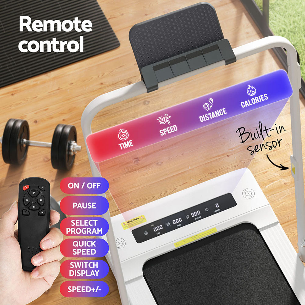 Everfit Treadmill & Electric Walking Pad - 400mm White