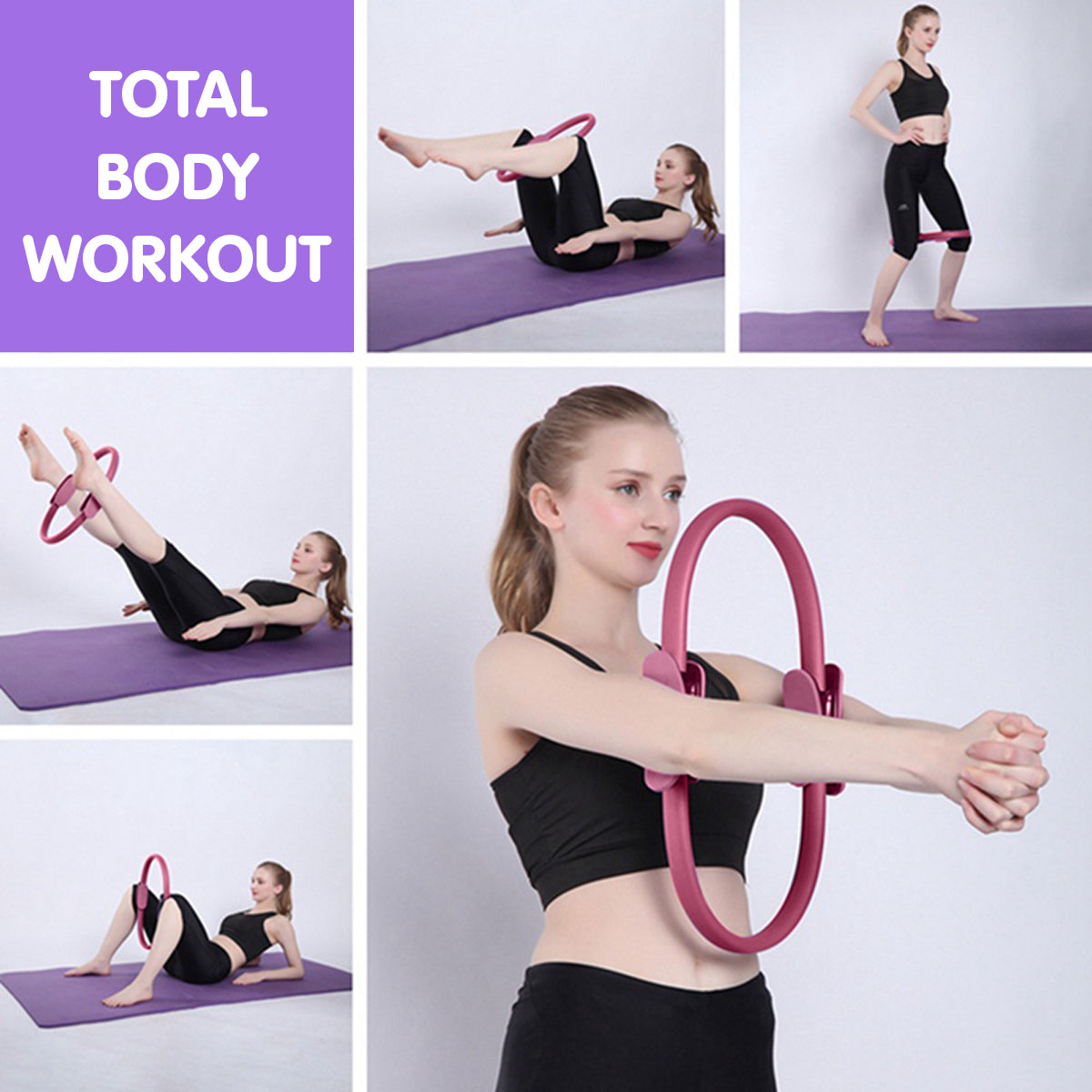 Powertrain Pilates Ring - Pink