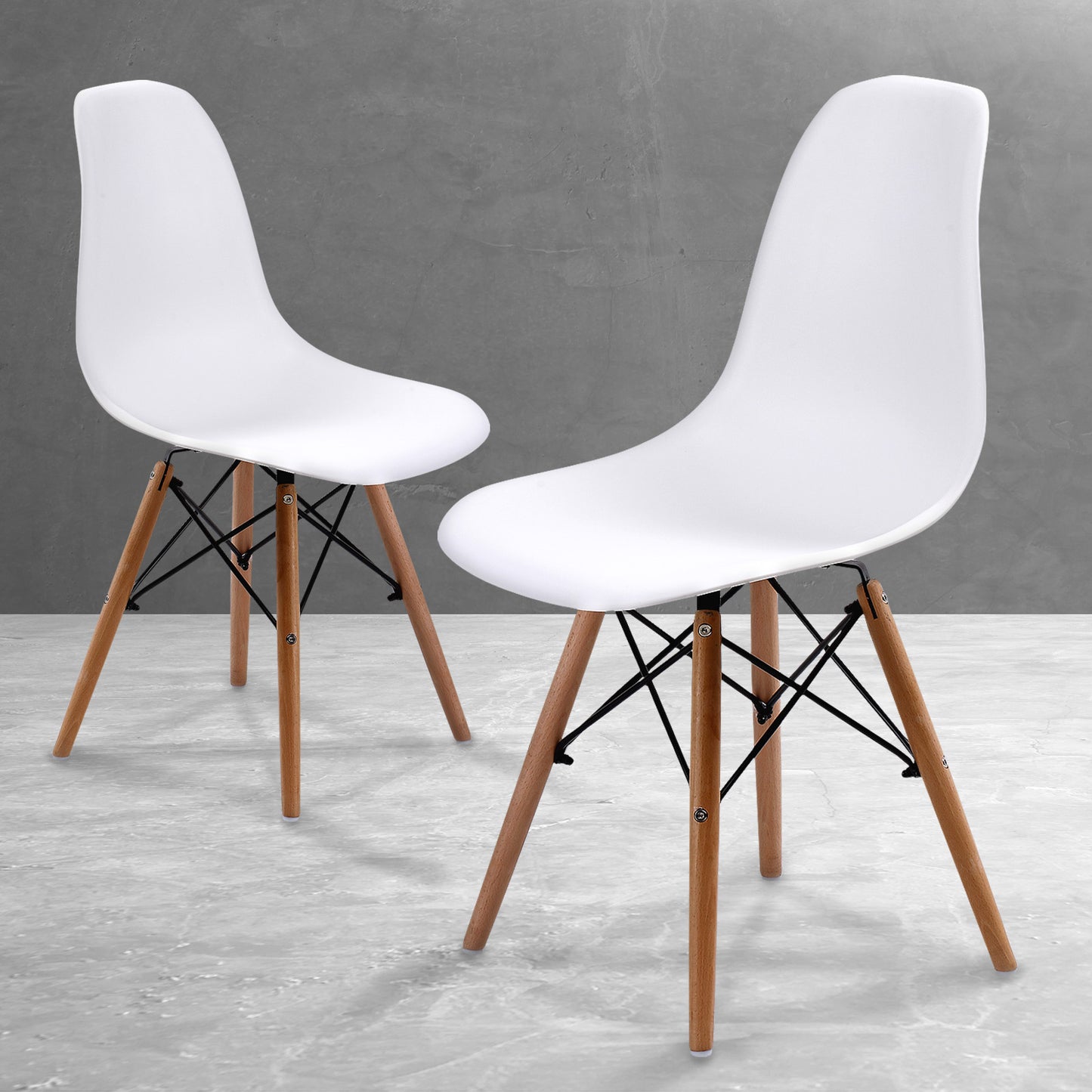 La Bella Retro Dining Chairs - Set of 2