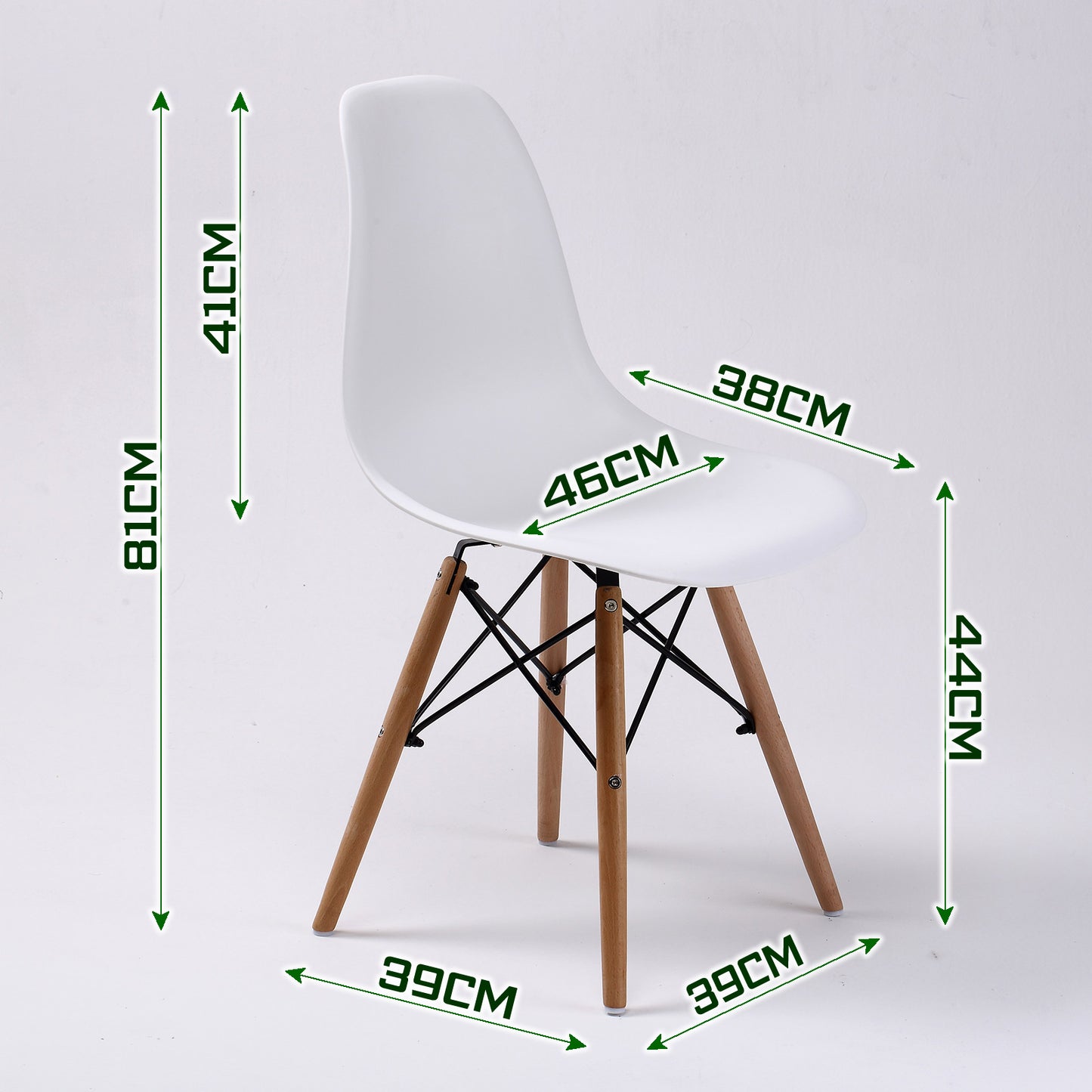 La Bella Retro Dining Chairs - Set of 2