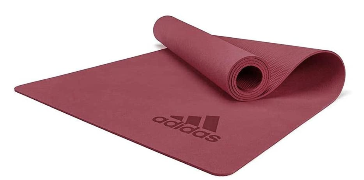 Adidas Premium Yoga Mat – 5mm - Mystery Ruby