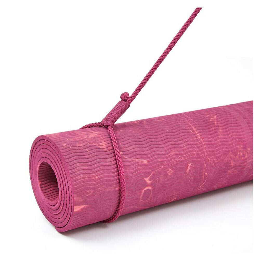 Adidas Premium 5mm Camo Yoga Mat – Power Berry