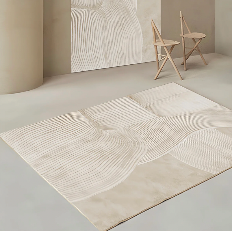 Wabi-Sabi Style Imitation Cashmere Rug - - 160cm x 240cm