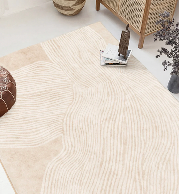 Wabi-Sabi Style Imitation Cashmere Rug - - 160cm x 240cm