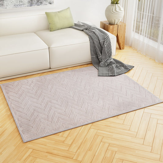 Azul Floor Rug 120x160cm - Pinkish Grey