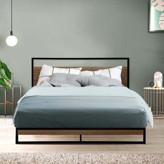 Dane Metal Bed Frame - Double