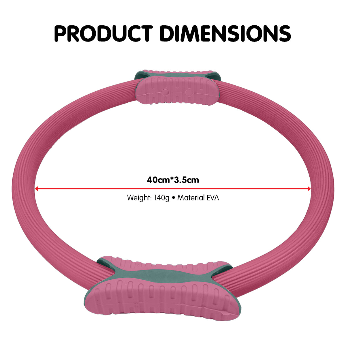 Powertrain Pilates Ring - Pink