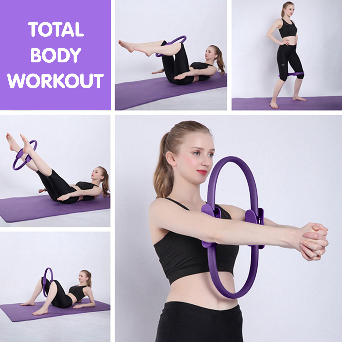 Powertrain Pilates Ring - Purple
