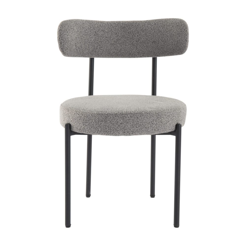 Elsa Dining Chairs - Slate Grey - Set of 2