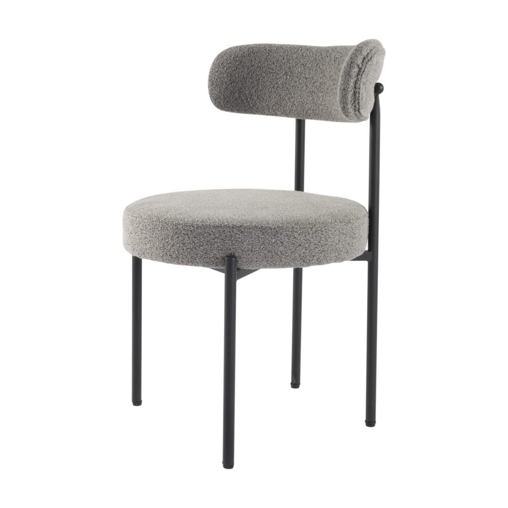 Elsa Dining Chairs - Slate Grey - Set of 2