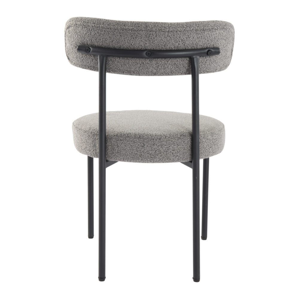 Elsa Dining Chairs - Slate Grey - Set of 2
