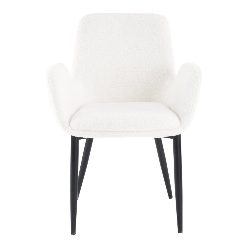 Boucle Teddy Sherpa Dining Chairs - Set of 2