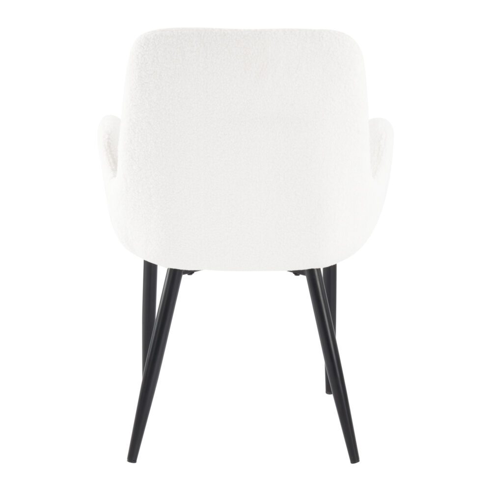 Boucle Teddy Sherpa Dining Chairs - Set of 2