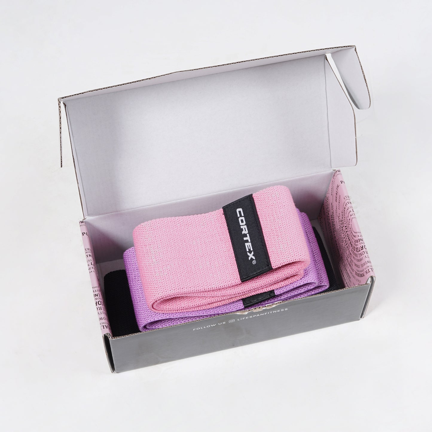 CORTEX FibraBands - 3 Pack Micro Flat Resistance Bands 82mm