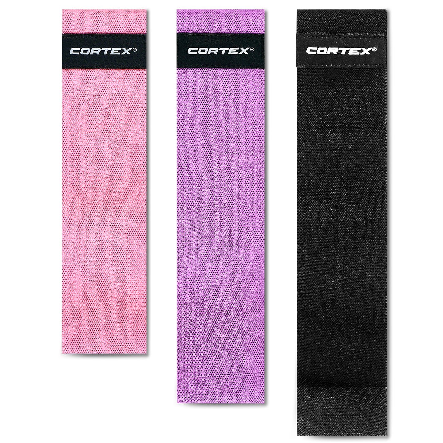 CORTEX FibraBands - 3 Pack Micro Flat Resistance Bands 82mm
