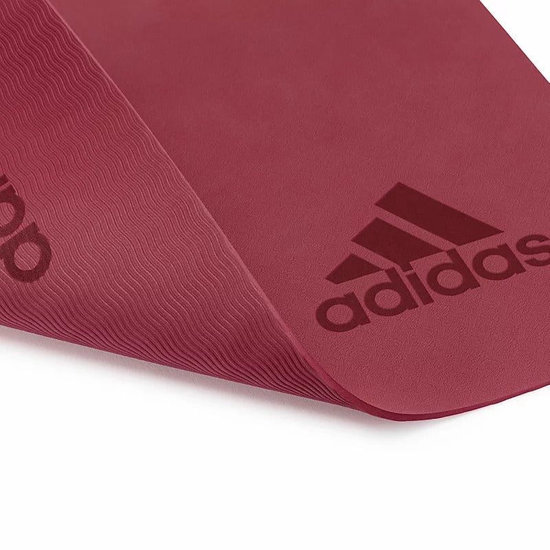 Adidas Premium Yoga Mat – 5mm - Mystery Ruby