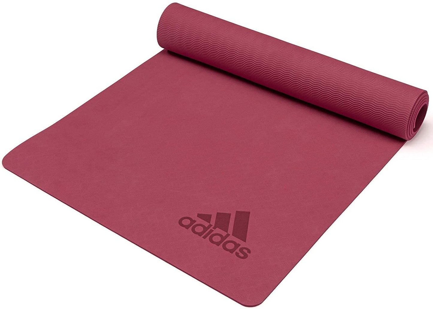 Adidas Premium Yoga Mat – 5mm - Mystery Ruby