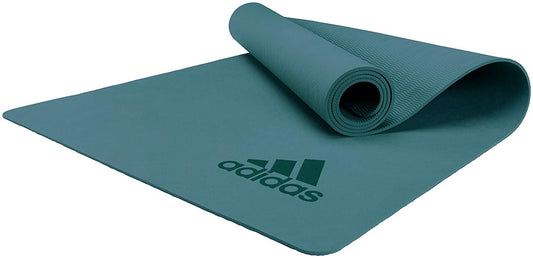 Adidas Premium 5mm Yoga Mat - Raw Green